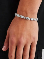 Crystal Cube Bracelet.