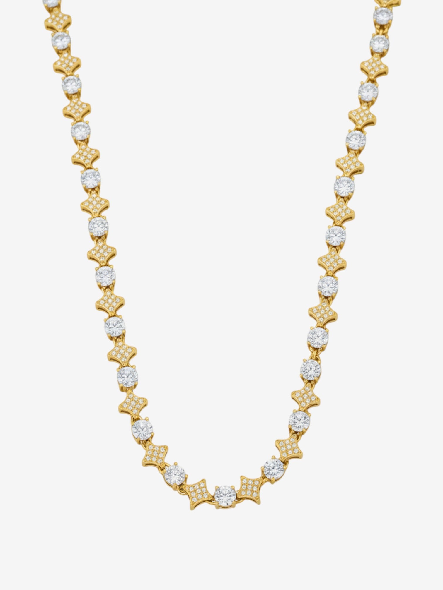 Starlet Crystal Necklace. - 6MM