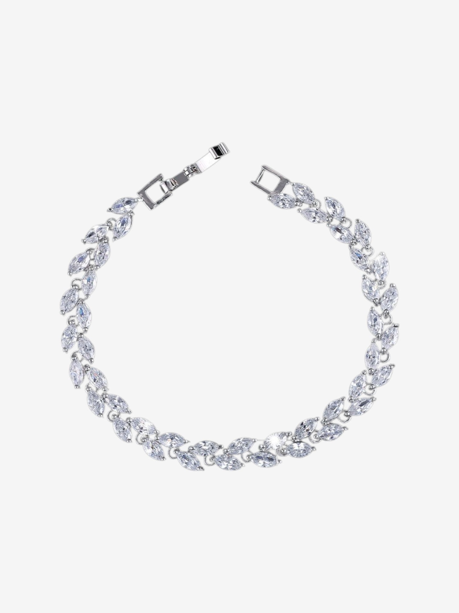 Iced Leaves Bracelet.