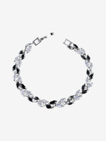 Iced Leaves Bracelet.