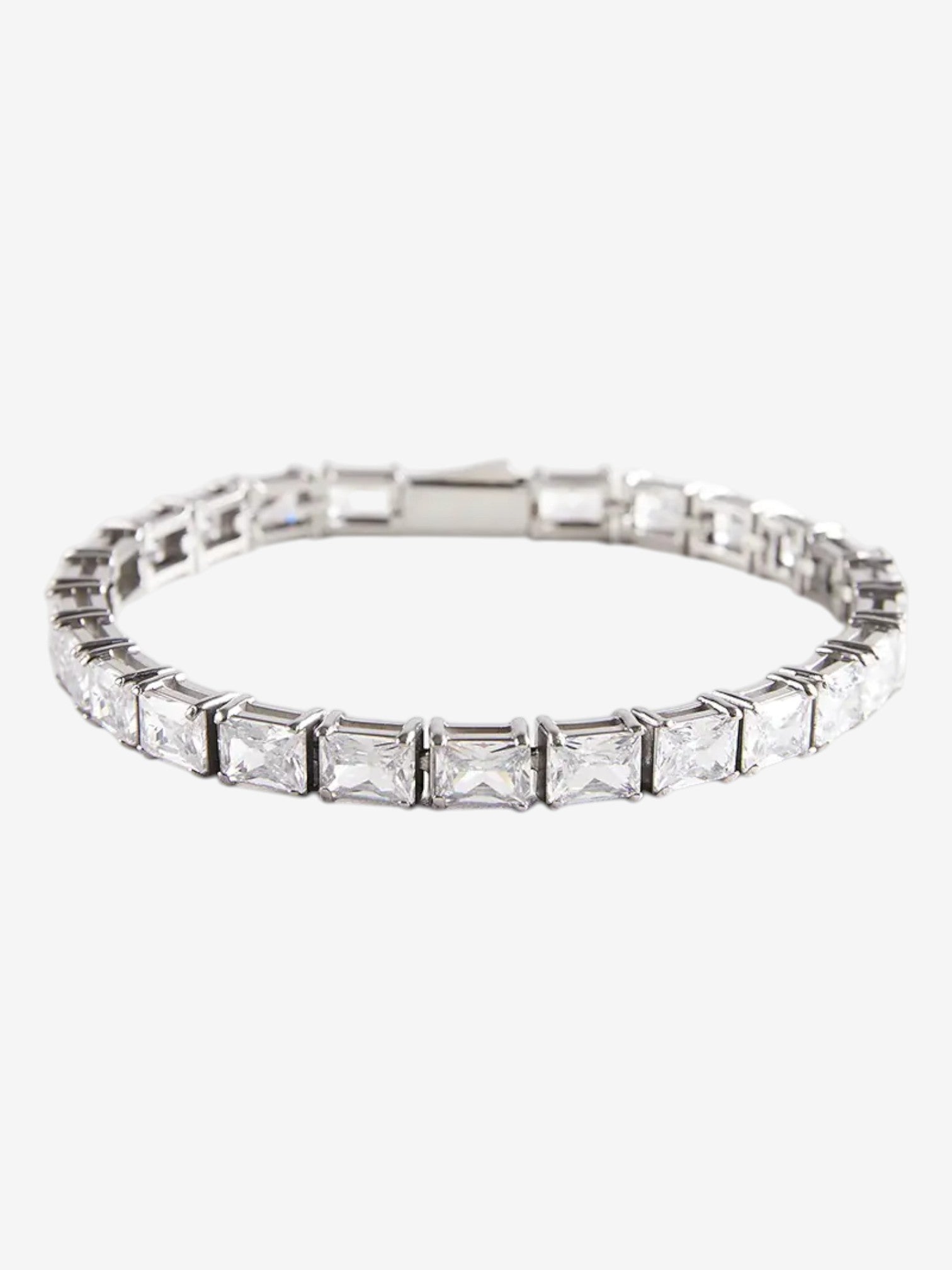 Tennis Cube Bracelet. - 6MM