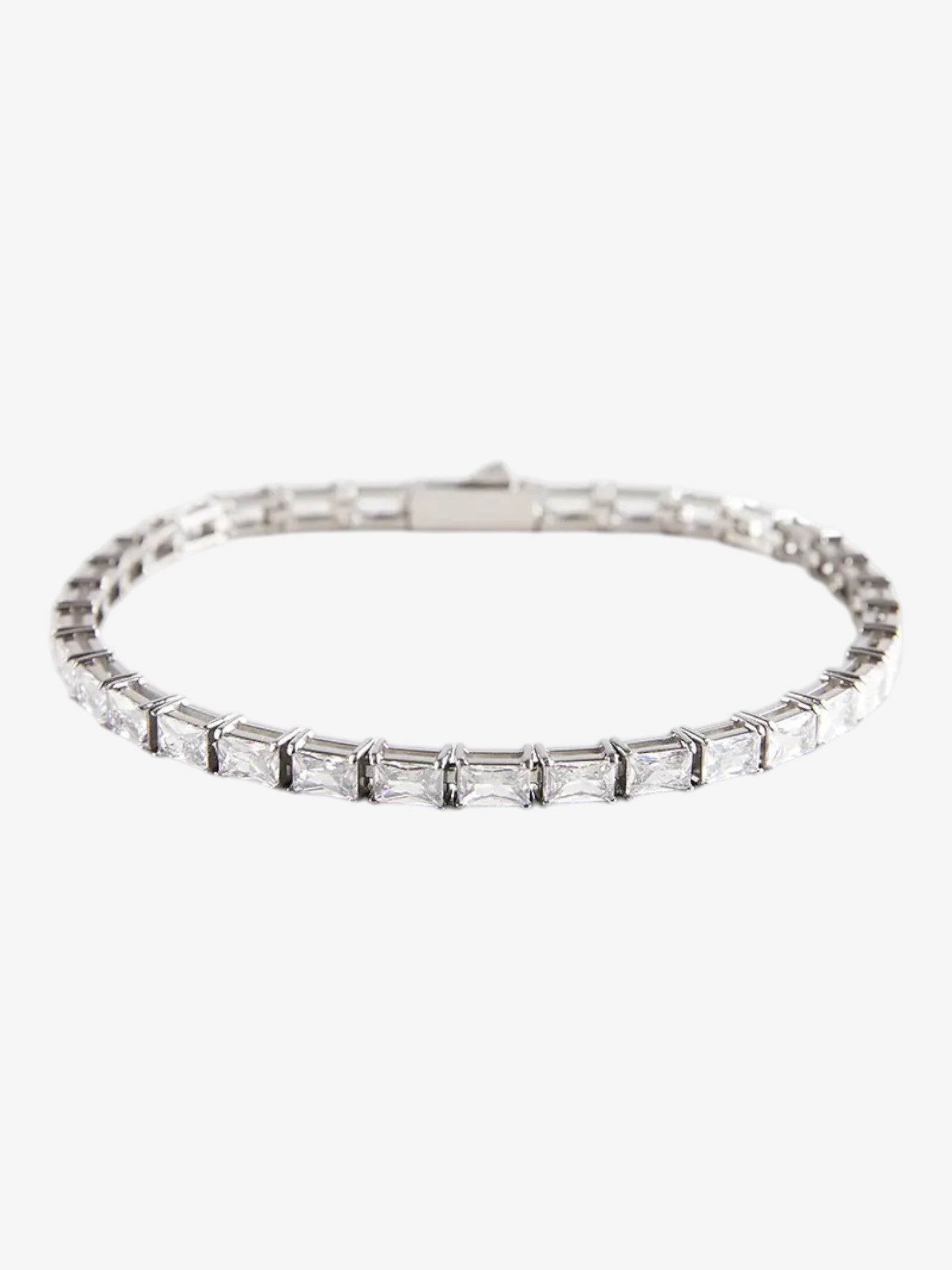 Tennis Cube Bracelet. - 5MM